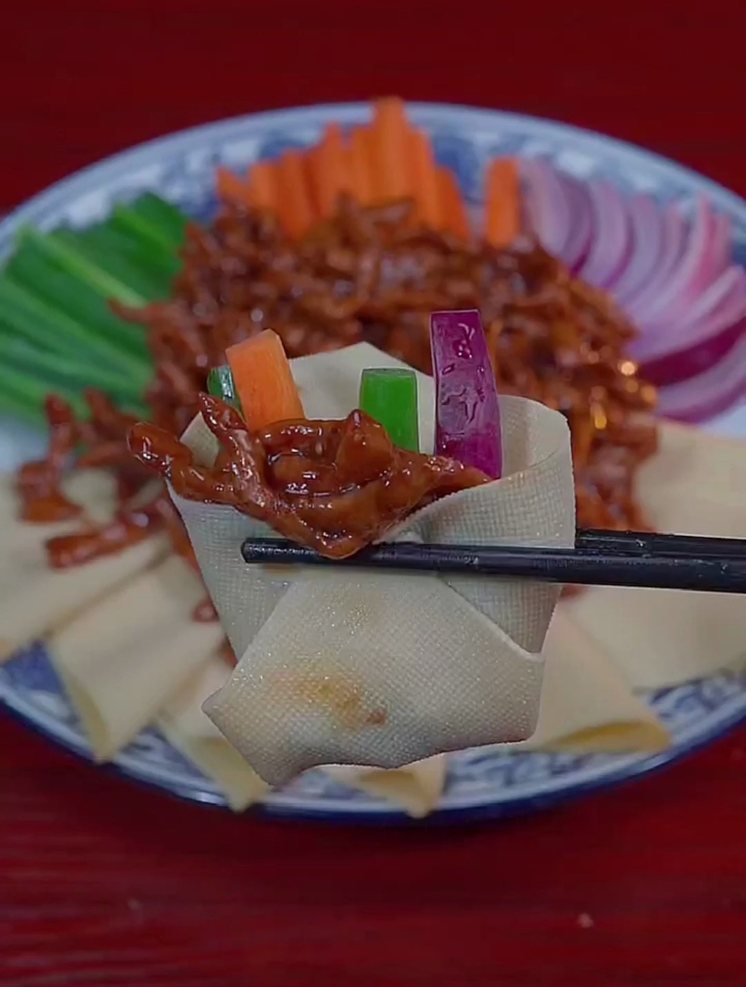 想吃京酱肉丝自己在家做简单方便,好吃下饭