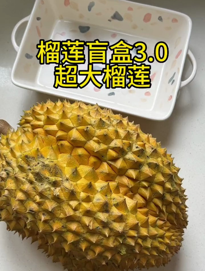 榴莲盲盒3.0,榴莲10斤,最后把肉上下秤,你们猜猜有多重