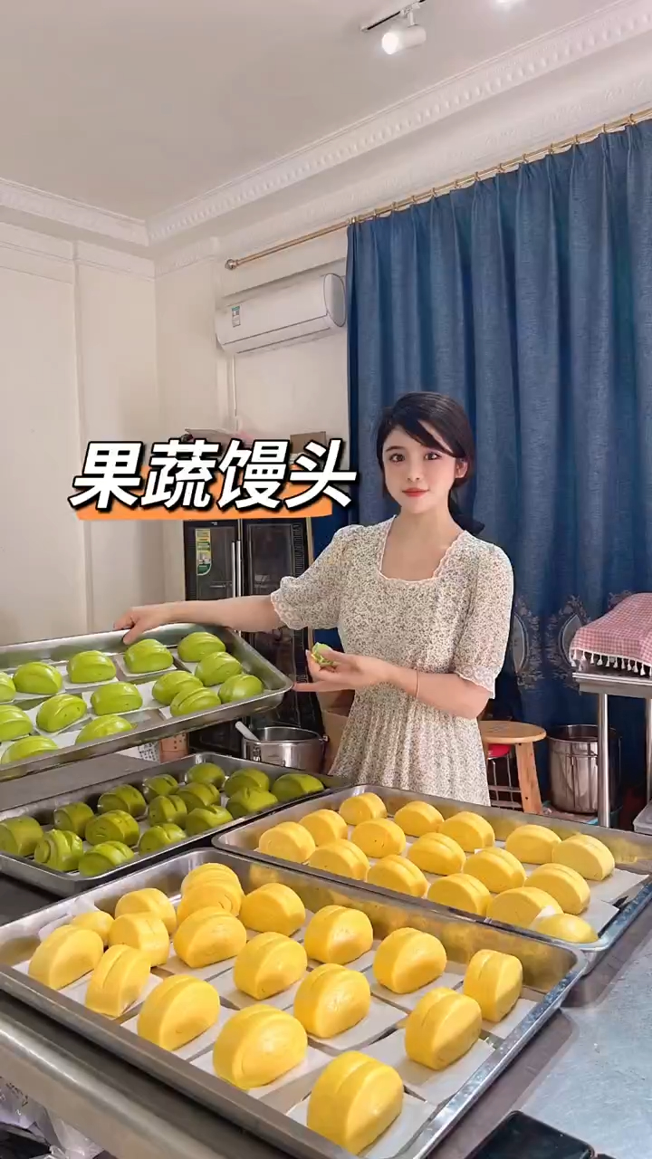 第一次觉得做馒头这么省时省力,哈哈