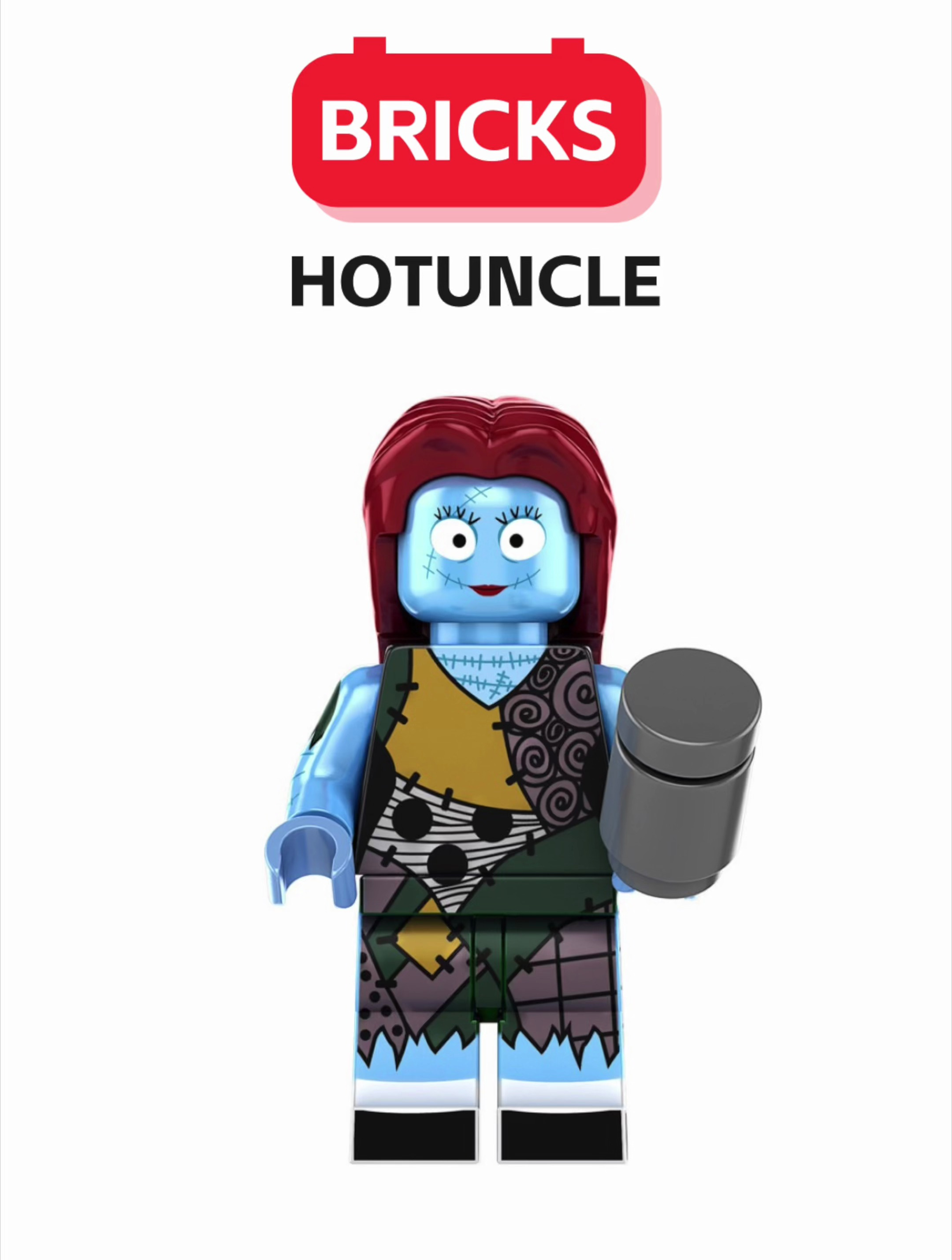 万圣节积木人仔拼搭,KF1830 莎莉