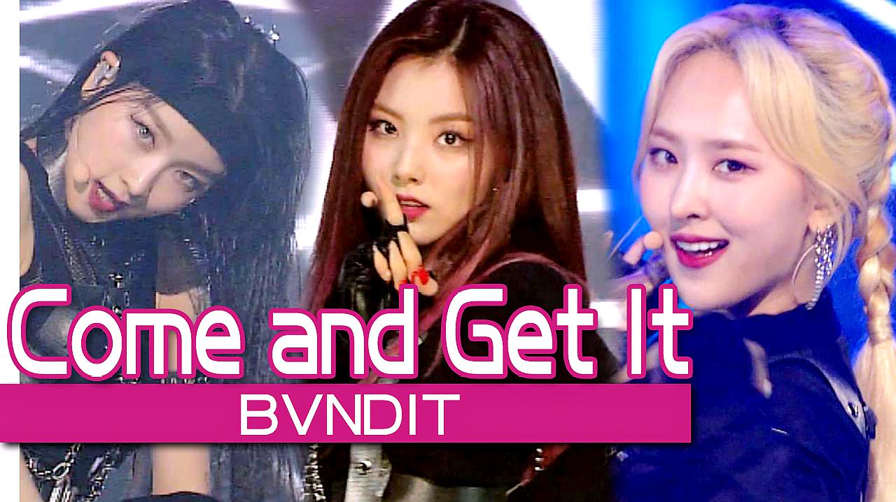 [图]《人气歌谣》帅魅女舞台!BVNDIT《Come and Get It》