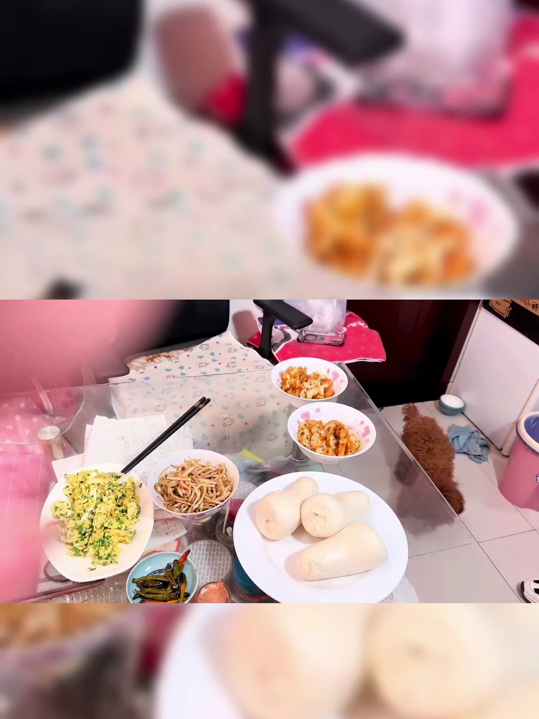 果子汤韭菜炒蛋芥菜丝吃起来