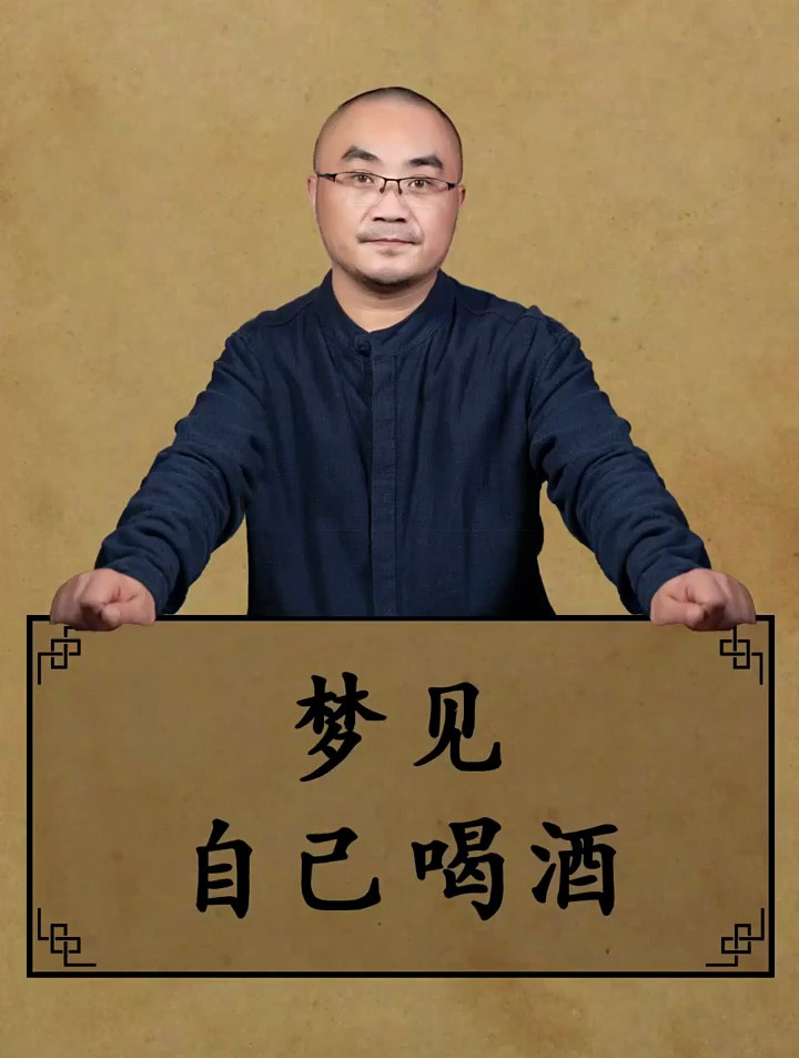 梦见自己喝酒 周公解梦