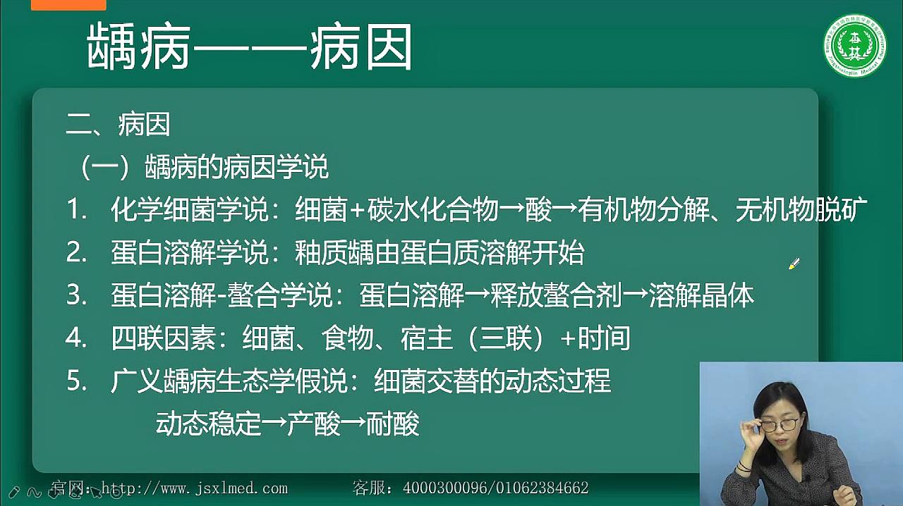 [图]2020口腔执业师资格考试考前冲刺-牙体牙髓病学-龋齿的病因(一)