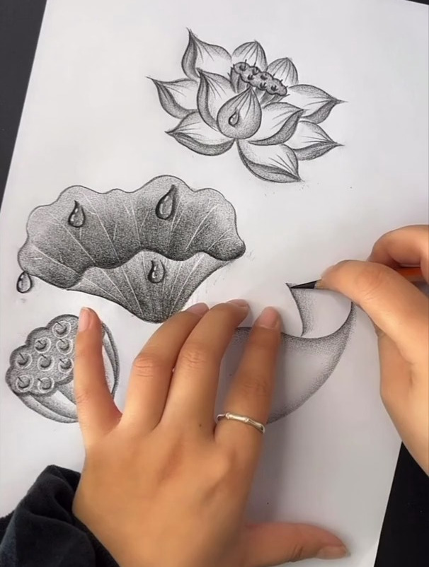 年年有鱼,一起学画画,创意美术