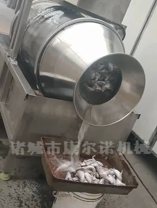 滚筒洗鱼机 小型洗鱼机 刮鱼鳞机器 去鱼鳞机 清洗去鳞一体机
