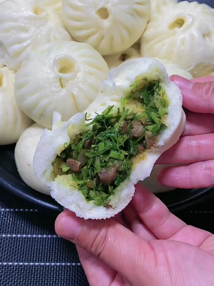 肉包子 猪肉茴香馅大包子