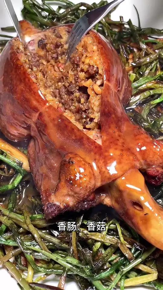 八宝葫芦鸭里面真有八宝