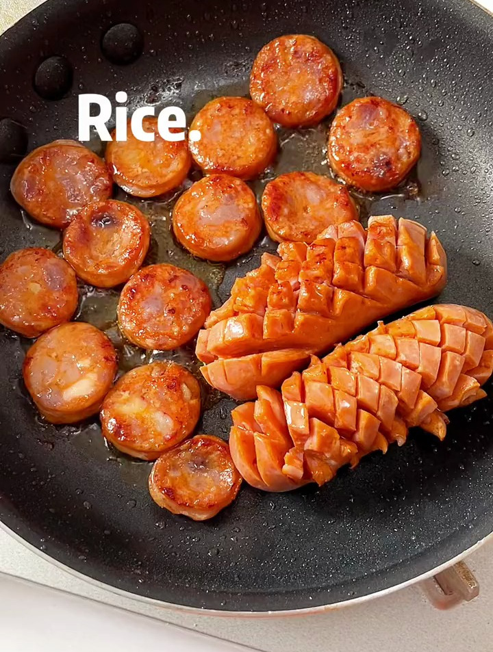 辣奶油小龙虾香肠烩饭????一口沦陷❗️