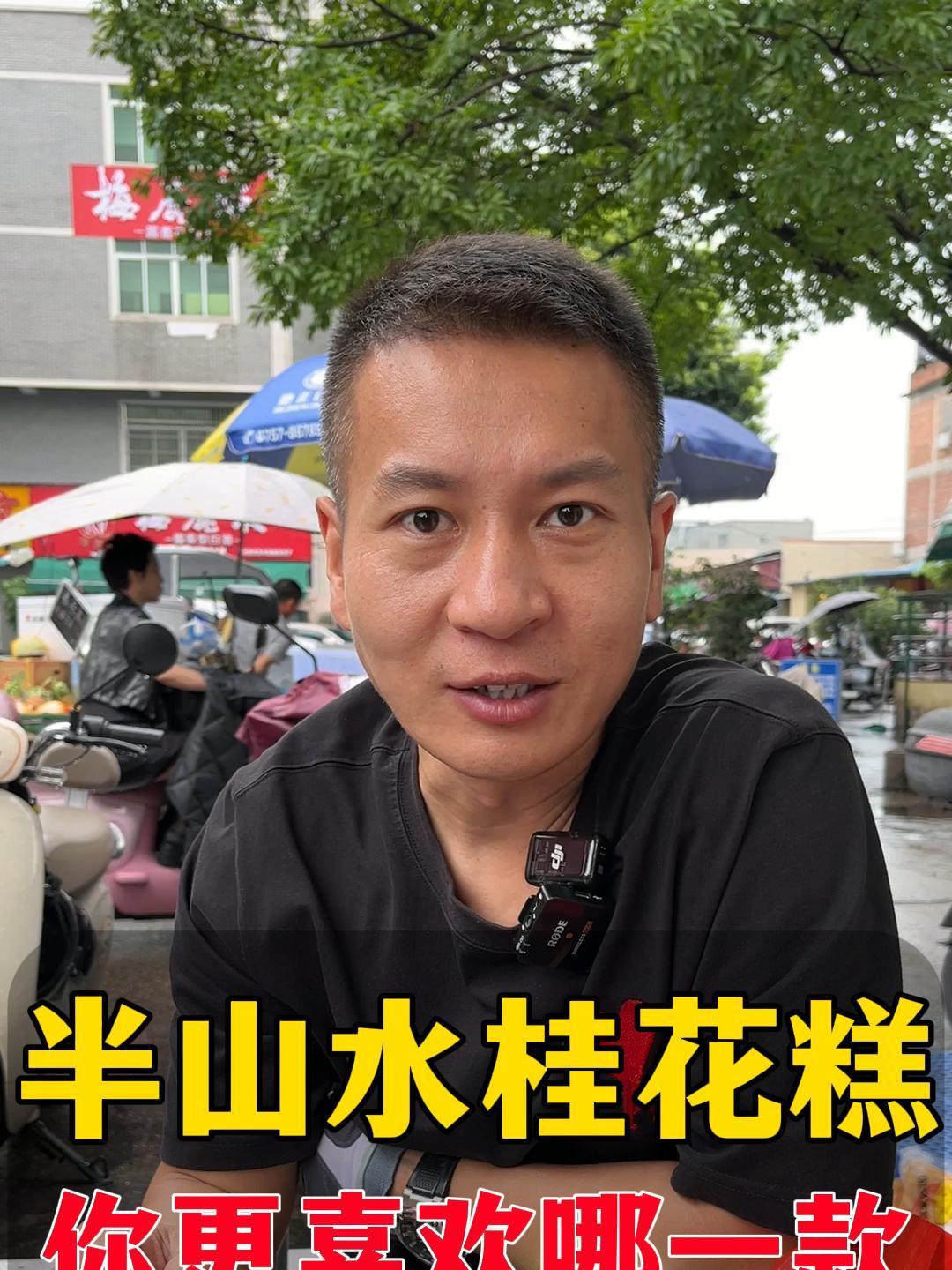 半山水桂花糕,哥哥姐姐们喜欢的哪一款大胆报圈口!