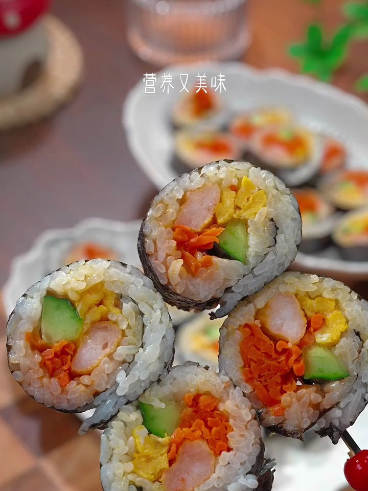 在家也能做好吃的寿司