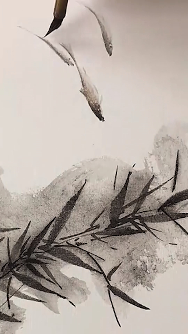 小鱼儿中国画.国画教学