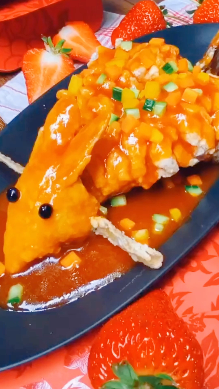 年夜饭没想好做什么,让我来教你好吃的松鼠桂鱼