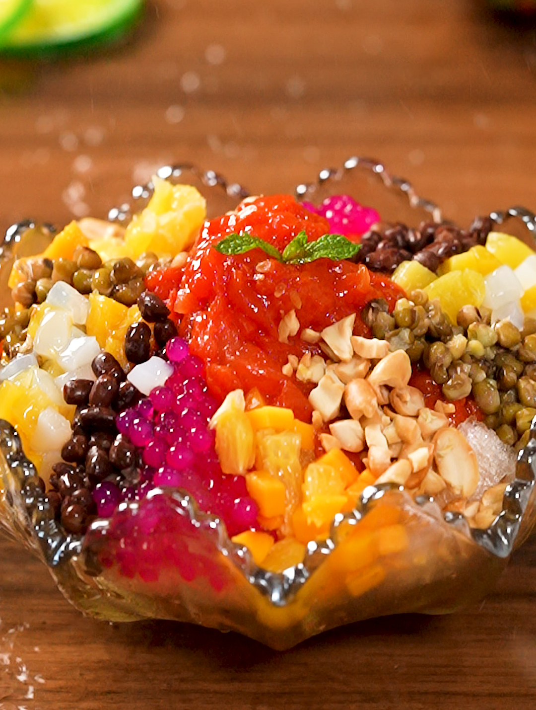 刨冰太好吃了!只要60s,解锁童年味道!会切水果就能做!