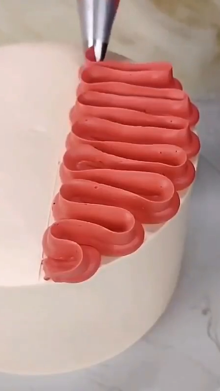 有手就能会的圣诞老人裱花蛋糕,超简单~丨蛋糕培训