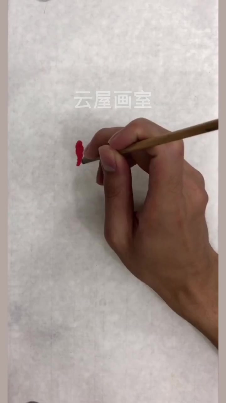 国画水墨画:小写意公鸡