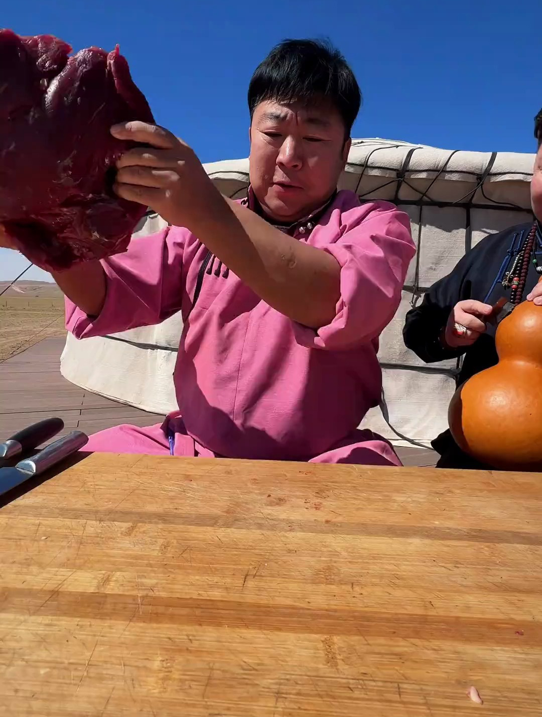 内蒙美好推荐官 草原美食 牛肉干 巴图安达