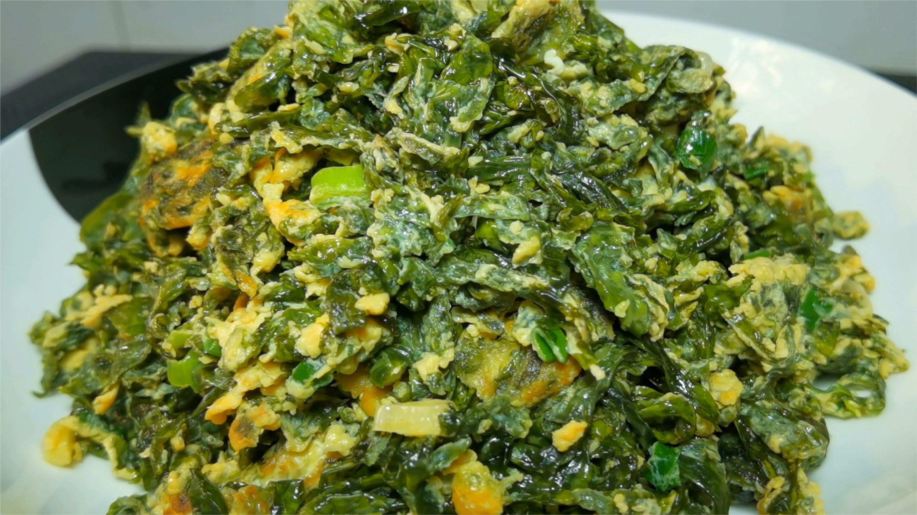 紫菜别做汤了,教你饭店不外传做法,简单一炒68元一盘,又香又嫩