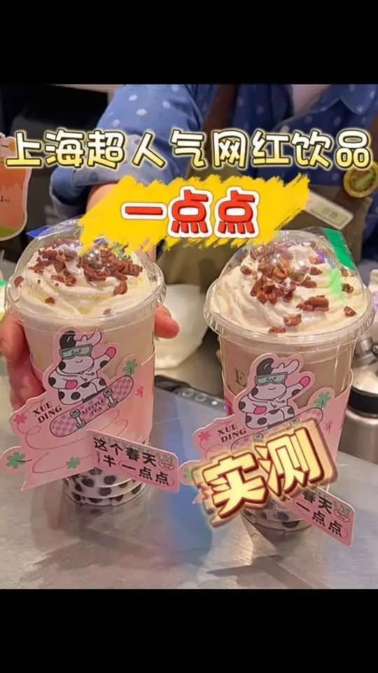 花33元尝尝一点点新品雪顶奶茶系列!已经不想和没喝过这杯的人说话了!