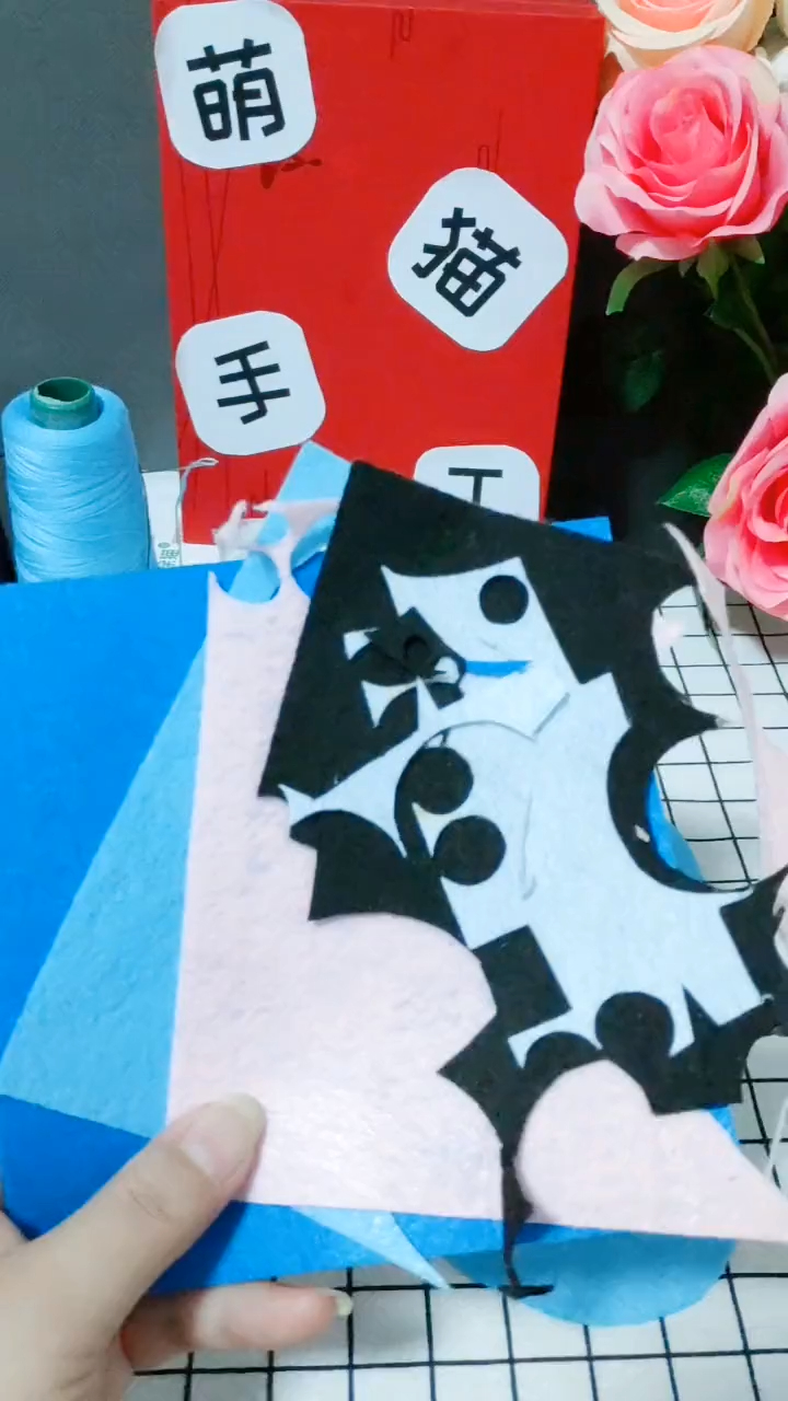 不织布小鱼儿的制作