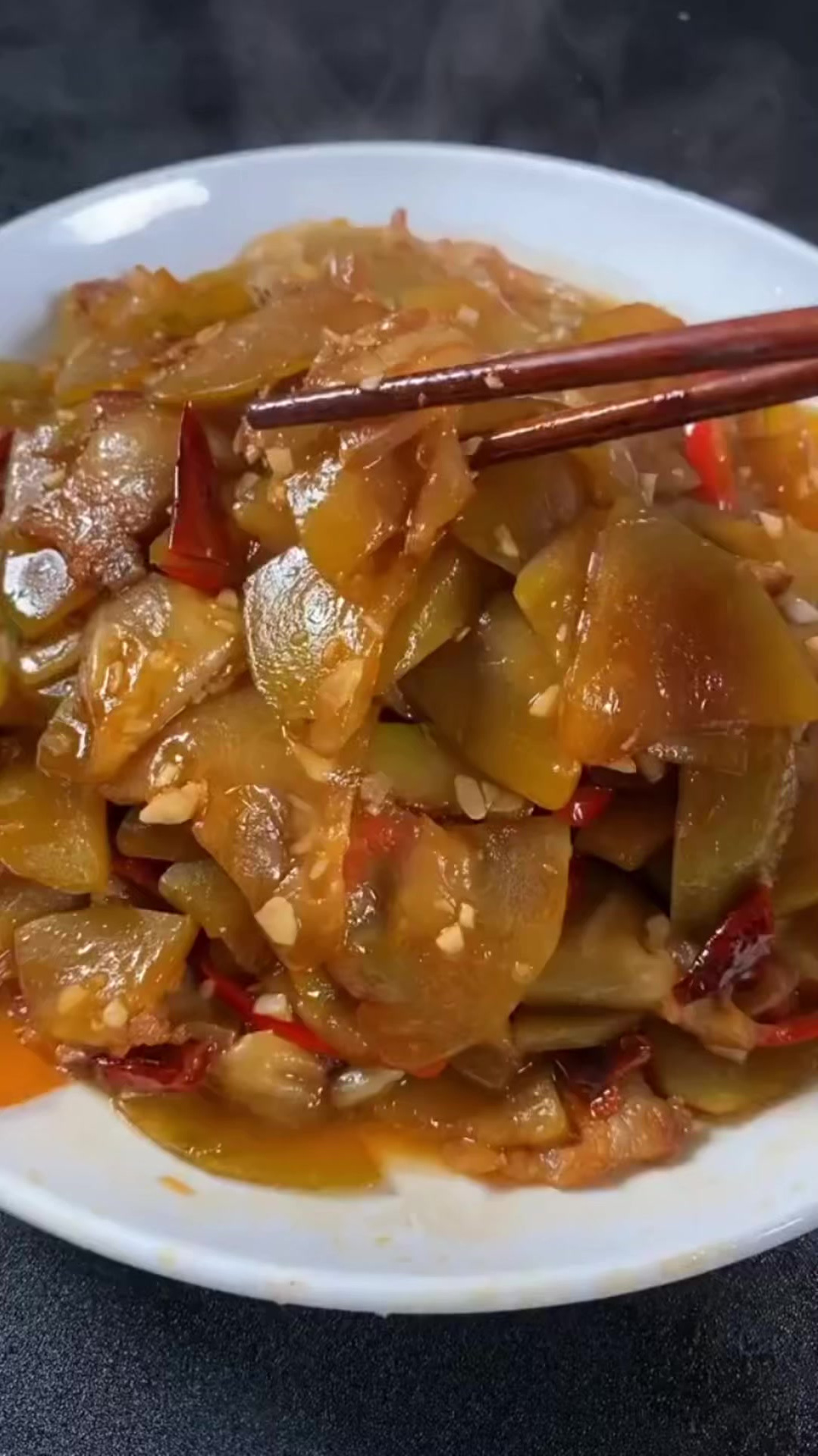 瓠瓜炒肉,一家人吃不够