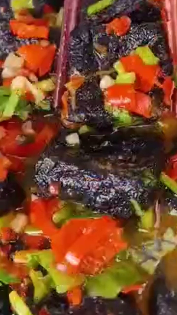 臭吐老湖南特产40片长沙正宗经典小吃零食油炸黑色新鲜臭豆腐
