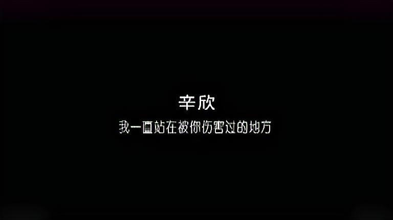 [图]辛欣、我一直站在被你伤害的地方