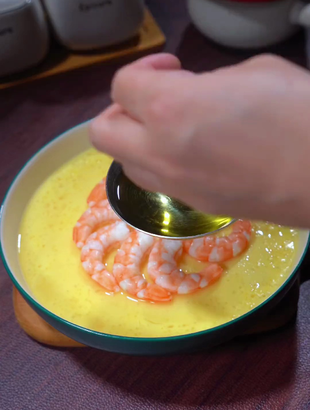终于知道虾仁蒸鸡蛋好吃的做法了,家里小孩喜欢吃的