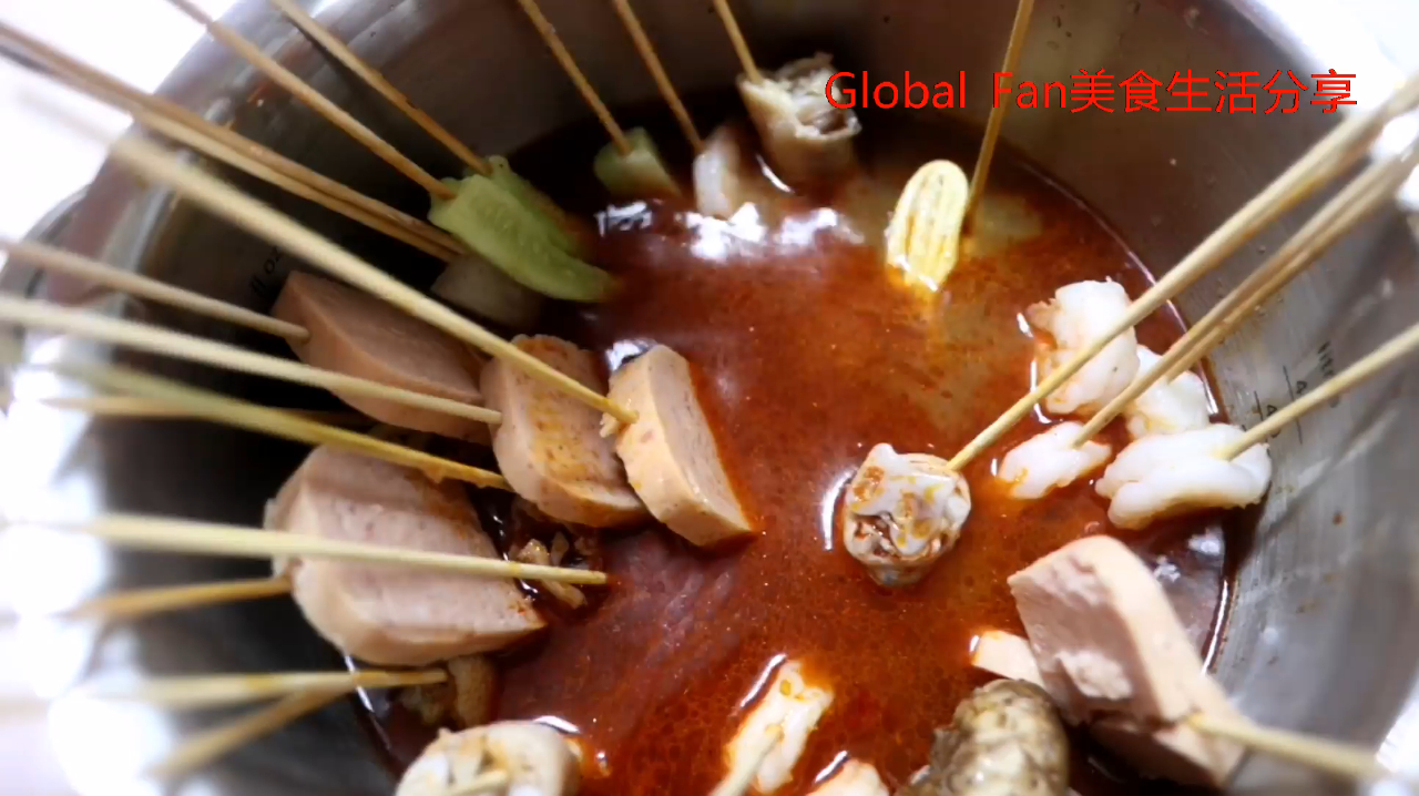 分分钟搞定的地摊美食,教你在家做好吃的麻辣串串香!