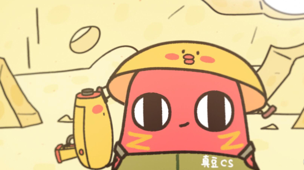 红豆在吐司中玩“真人cs”,靠一把普通武器,成了最终大赢家