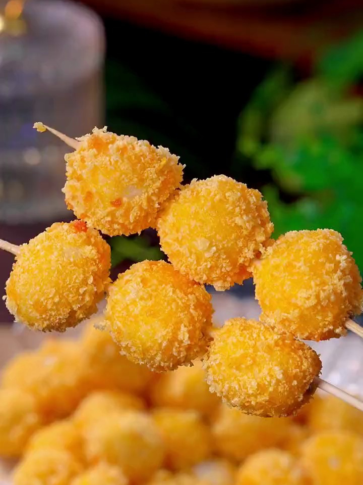 我万万没想到把汤圆放锅里炸一炸,出锅就是一道元宵节必备的美食