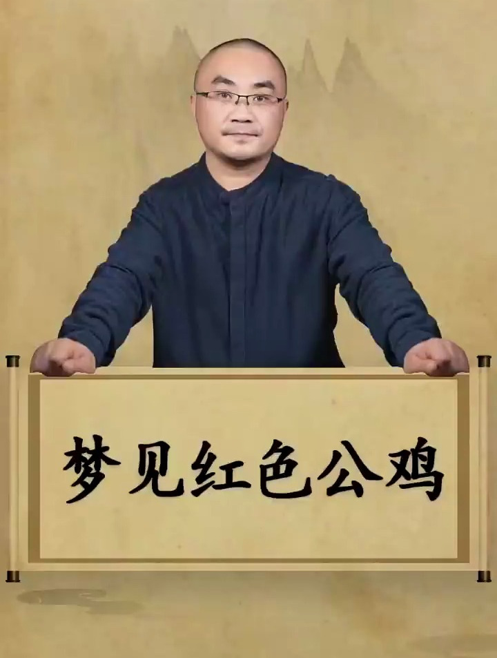 梦见红色的公鸡有什么预示呢?易学智慧