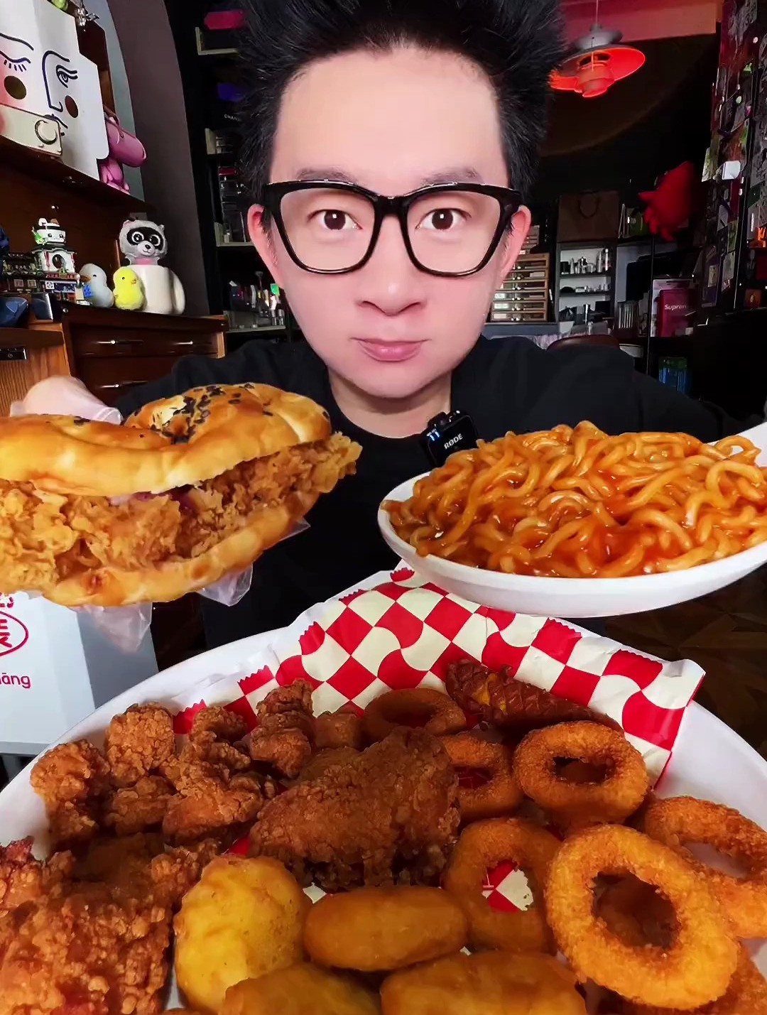 火鸡面汉堡炸鸡