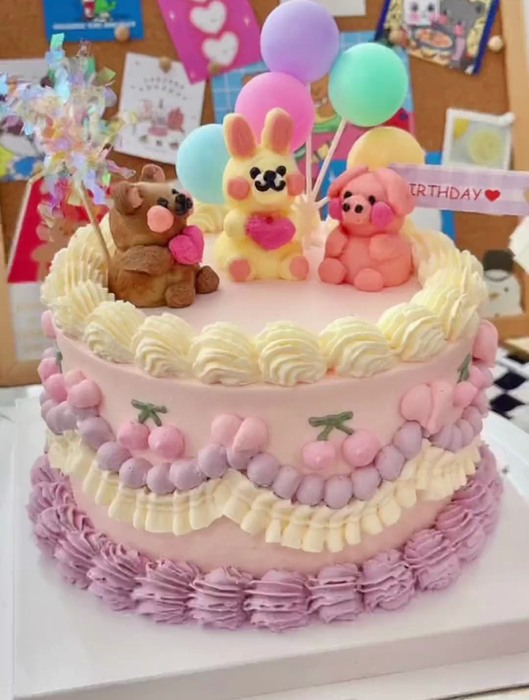 送给妹妹的生日蛋糕