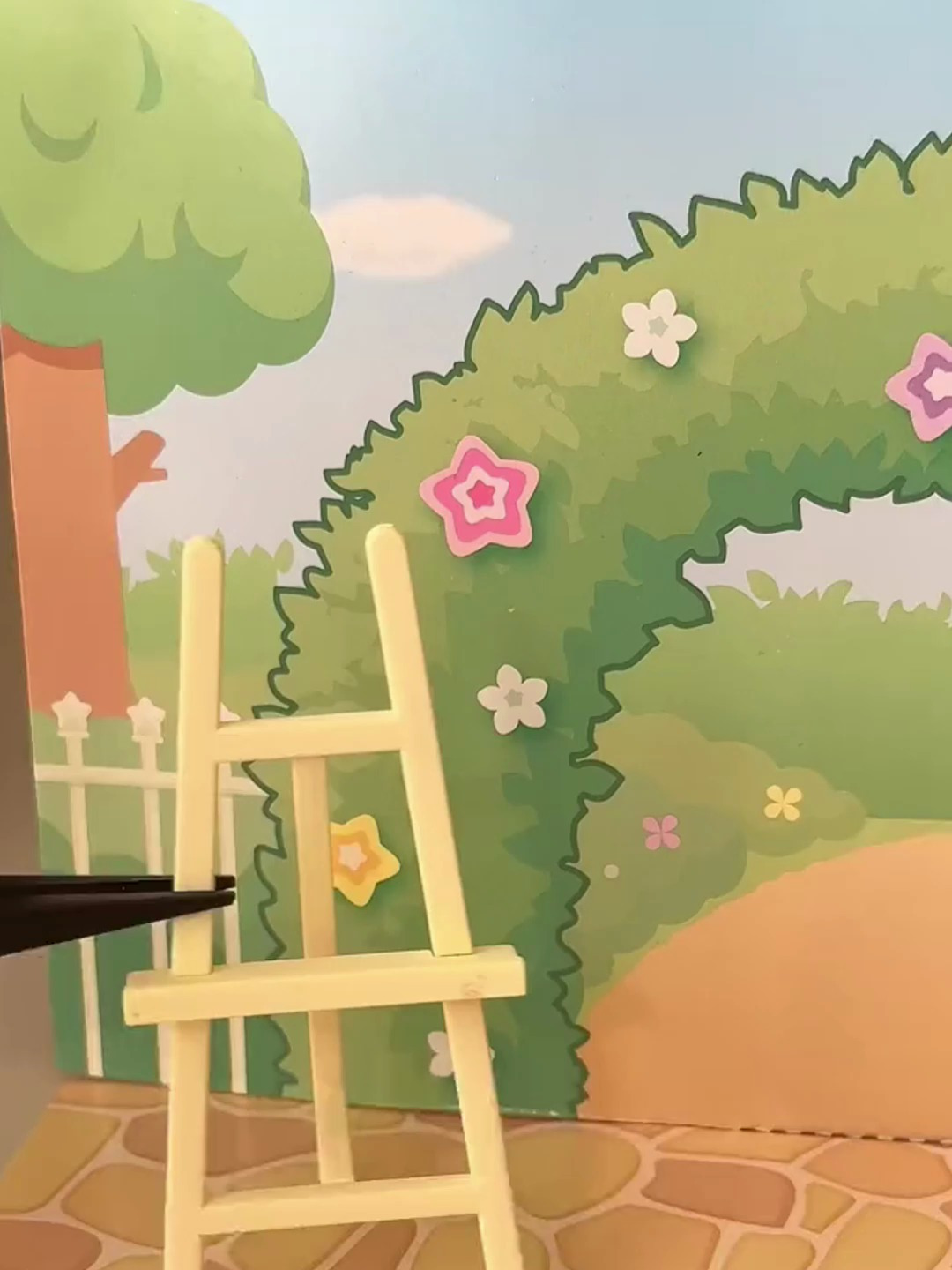 沉浸式布置星之卡比的下午茶花园一起吃点小甜点度过甜甜的一下午