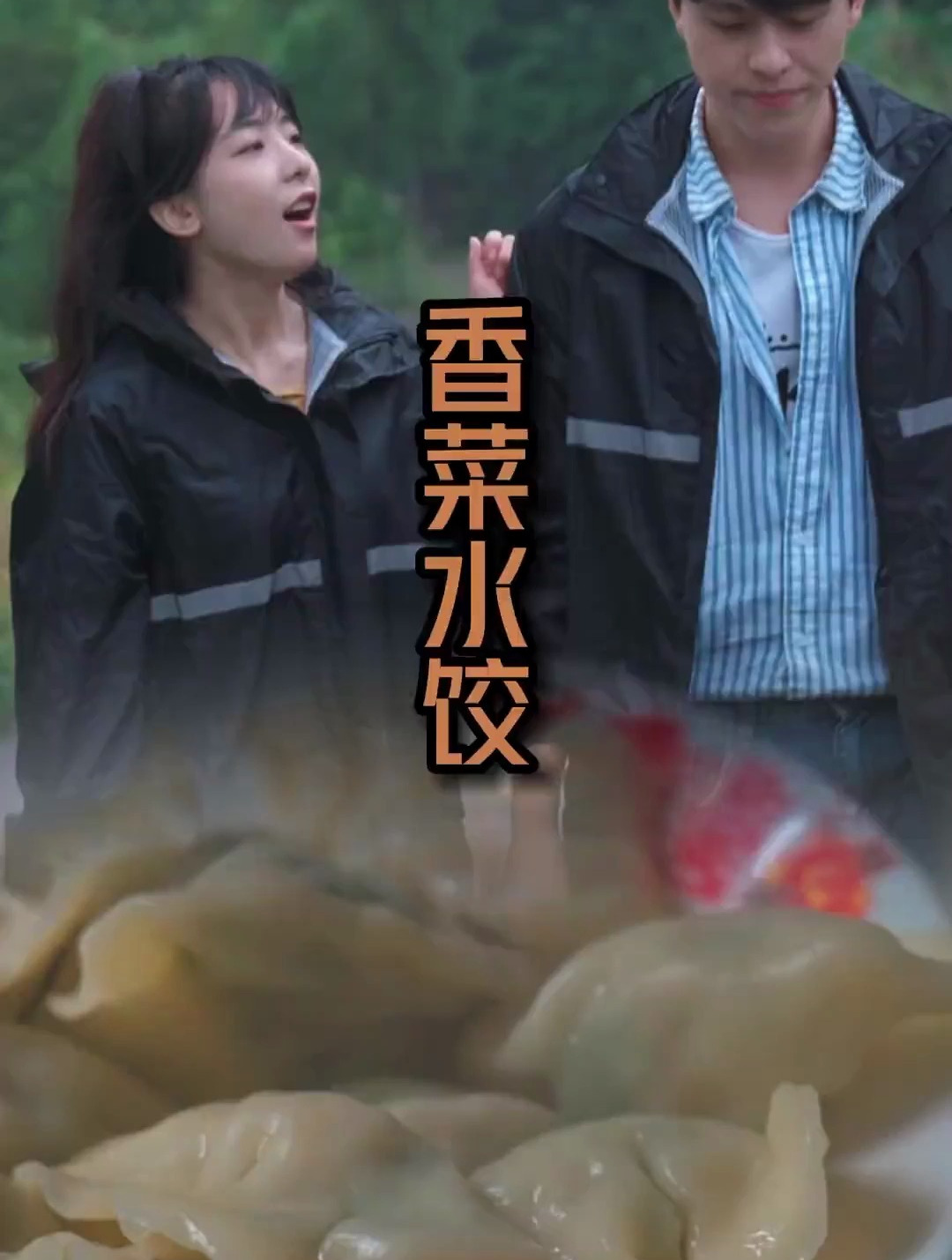 香菜 配肉就成了好吃的水饺馅