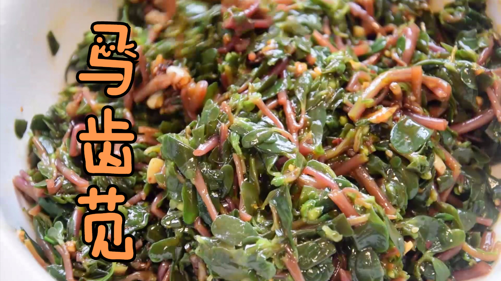 夏天常见的野菜“马齿苋”,这样做营养又美味,清热还解毒