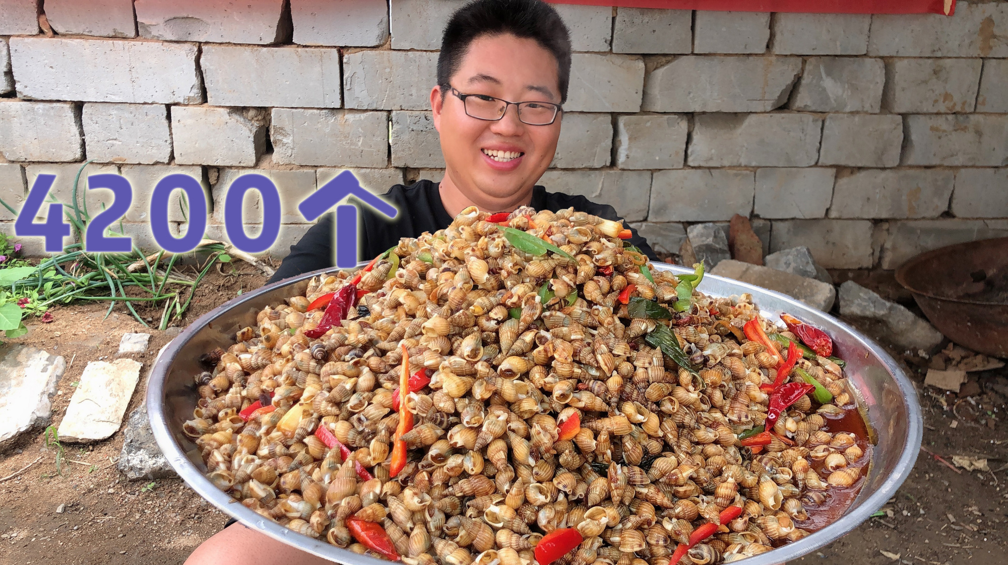 花300买8斤多海瓜子,总共4200只,香辣爆炒,味道如何?