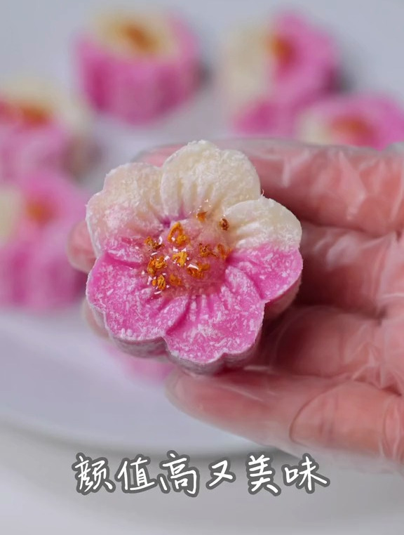 火龙果山药糕,简单易做,颜值高又美味