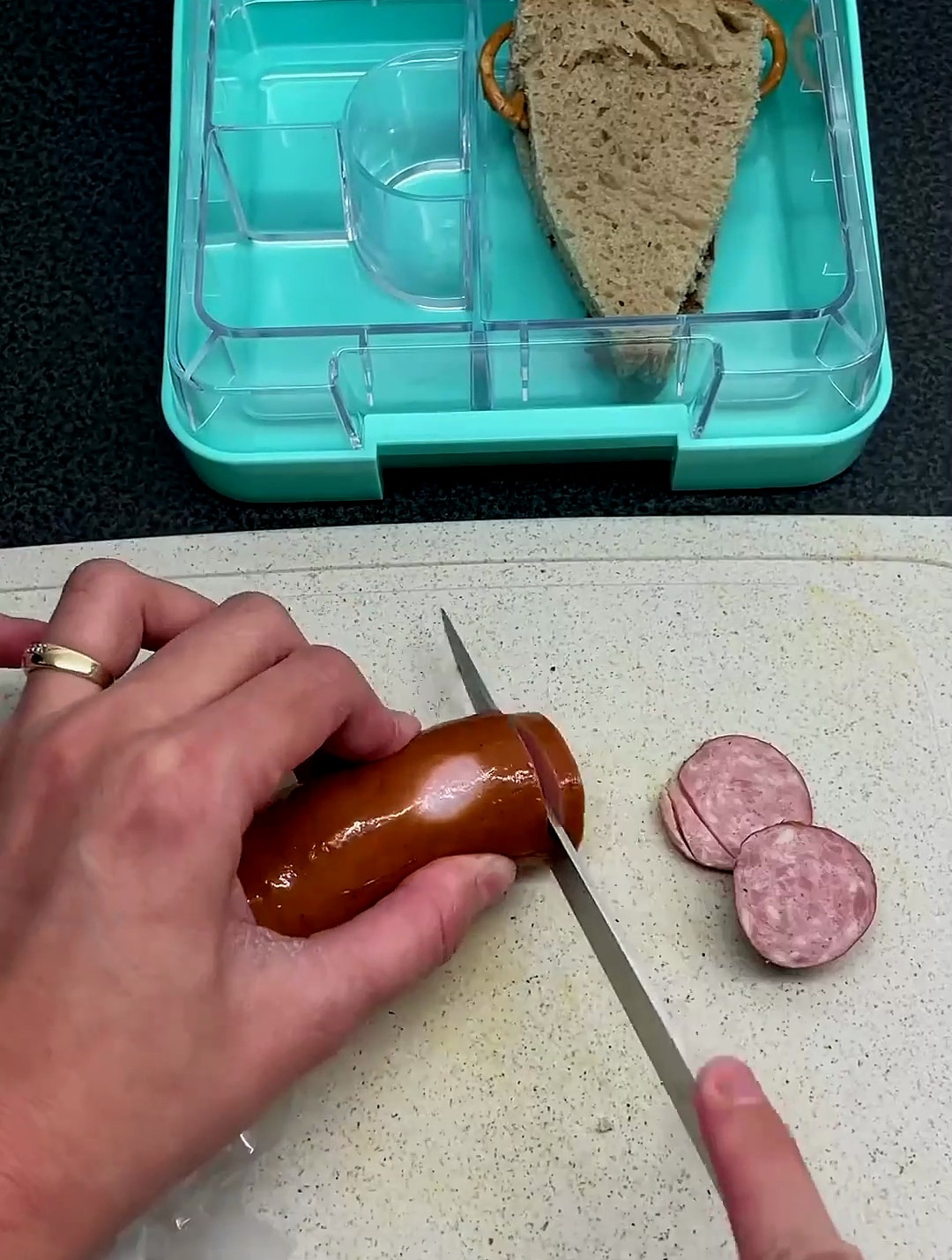 做一个卡通形象的便当