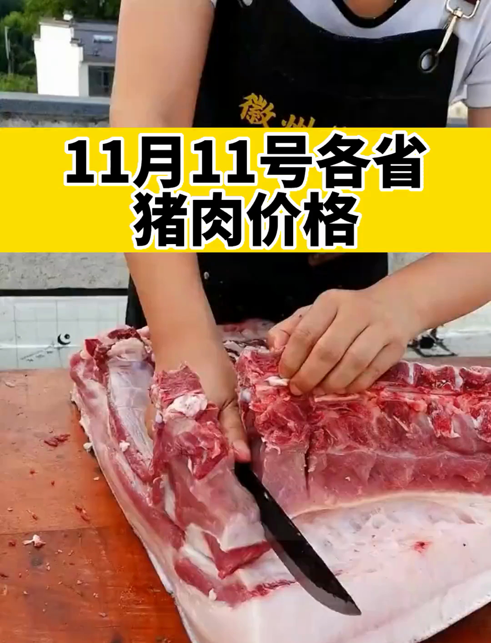 11 月 11 号各省猪肉价格！最新行情，农民和吃货看
