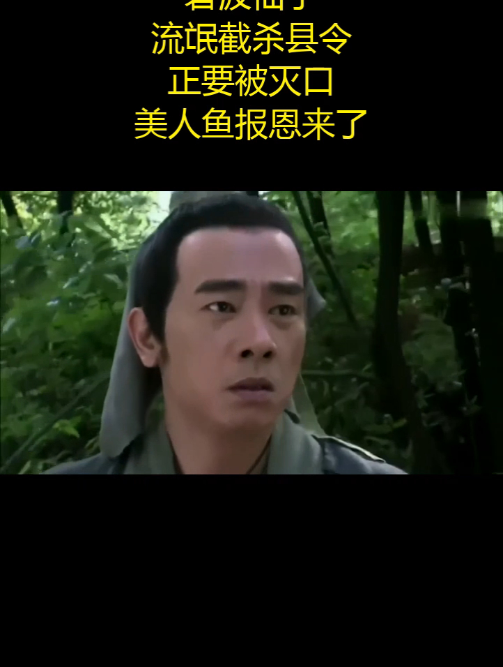 碧波仙子:流氓截杀县令,正要被灭口,美人鱼报恩来了!(1)