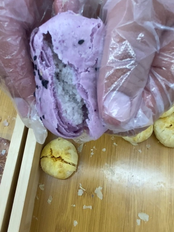 一饼万栗香酥软糯板栗饼
