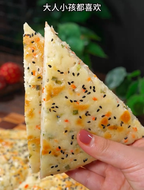 教你做特色的葱香鸡蛋饼