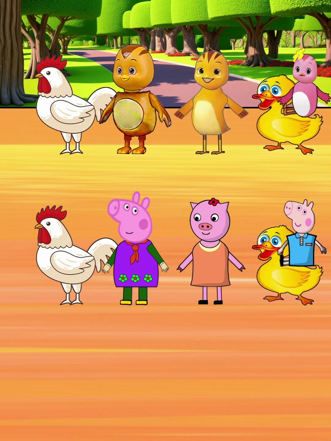 这是小鸭子嘎嘎嘎