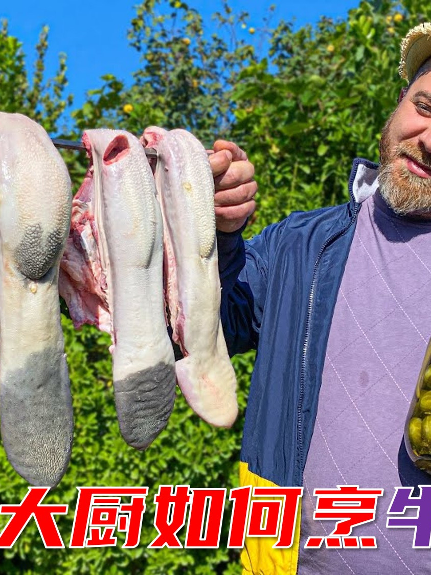 老外的牛舌菜,让我感觉很不自在!02