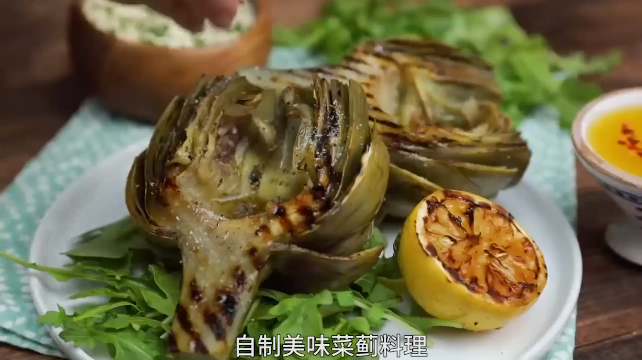秘制菜蓟料理,绿色健康又美味,带给你不一样的体验