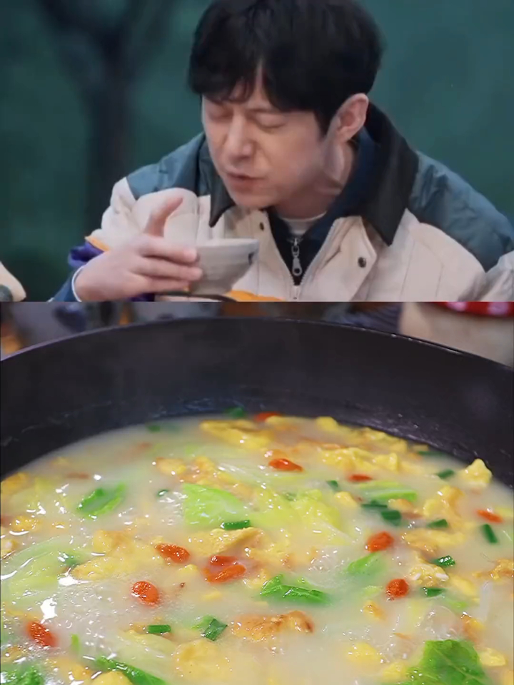 烂糊白菜鸡蛋汤,汤汁浓稠,味道鲜美,做法简单,赶紧做起来吧