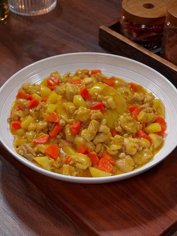 教你做特色的咖喱拌饭