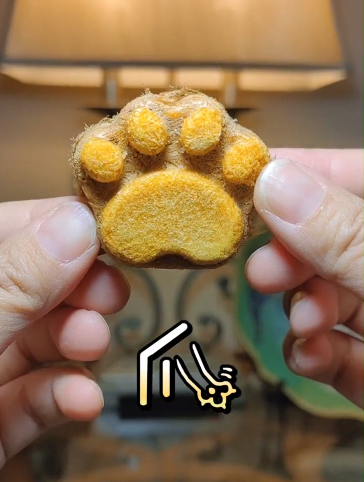 可爱到爆的萌爪肉饼,好吃不胖!